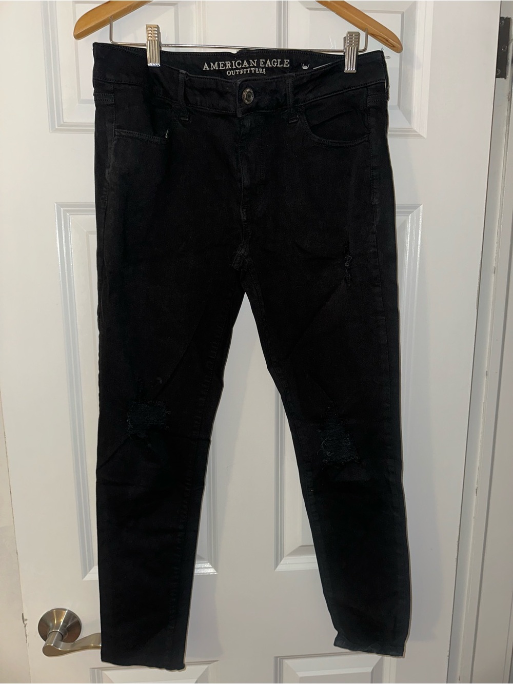 American Eagle Outfitters Men’s Black Skinny Jeans